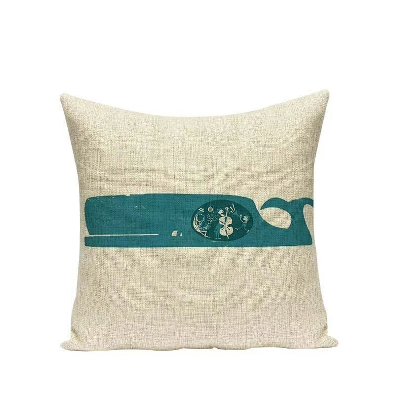 High Quality Cushion Cover Creative Building Car Printed Sofa Bed Chair Home