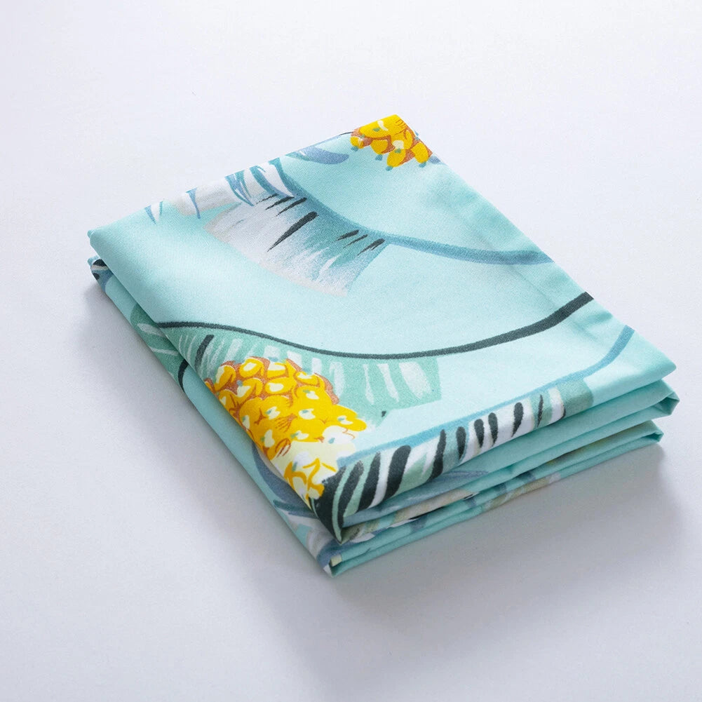 Boho Floral Theme Pillowcase Cover Home Sofa Cushion Cover Set of 2 Pillow Cases