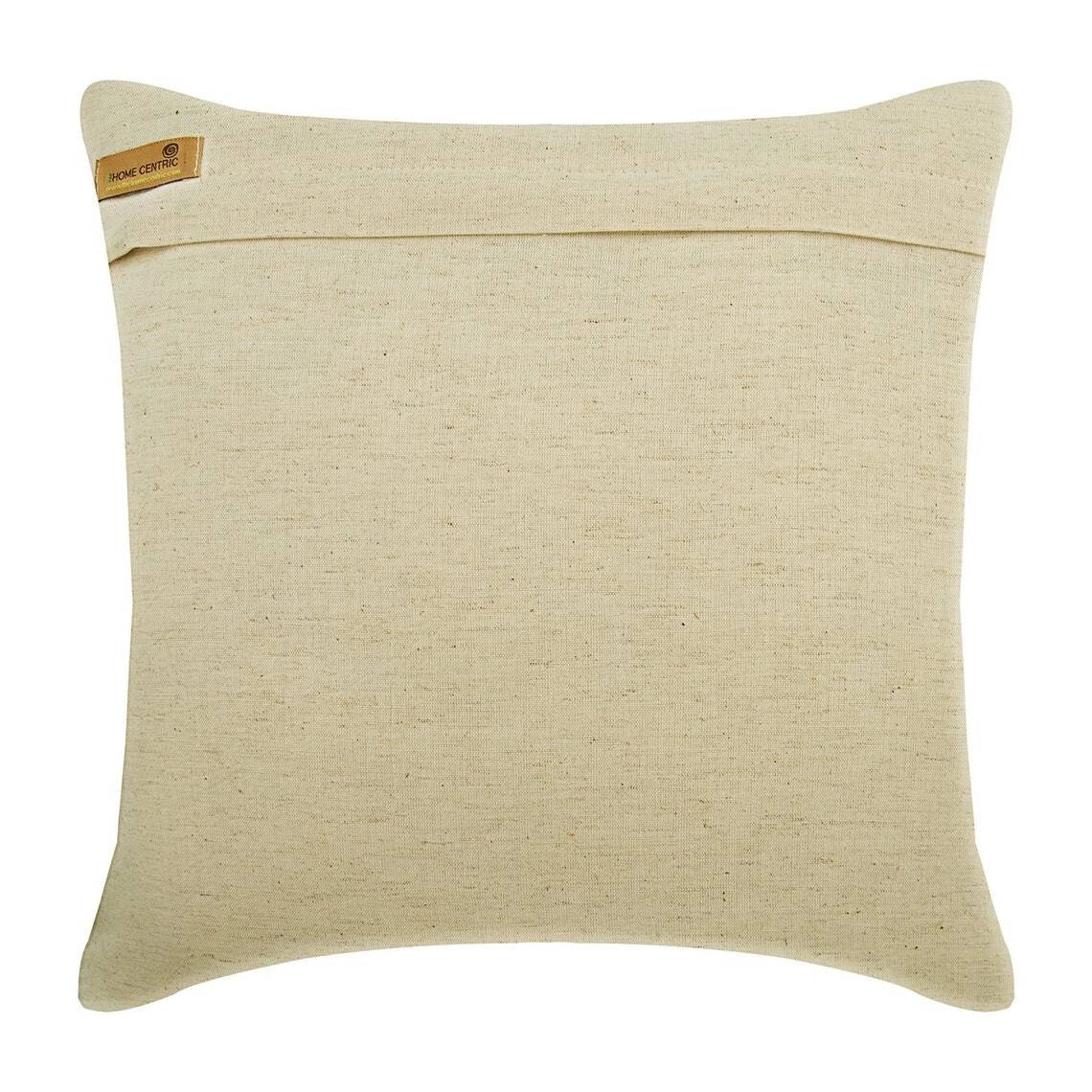 Decorative Sofa Cushion Case Black 16"x16", Bed Decor Cotton - Moroccan Lounge