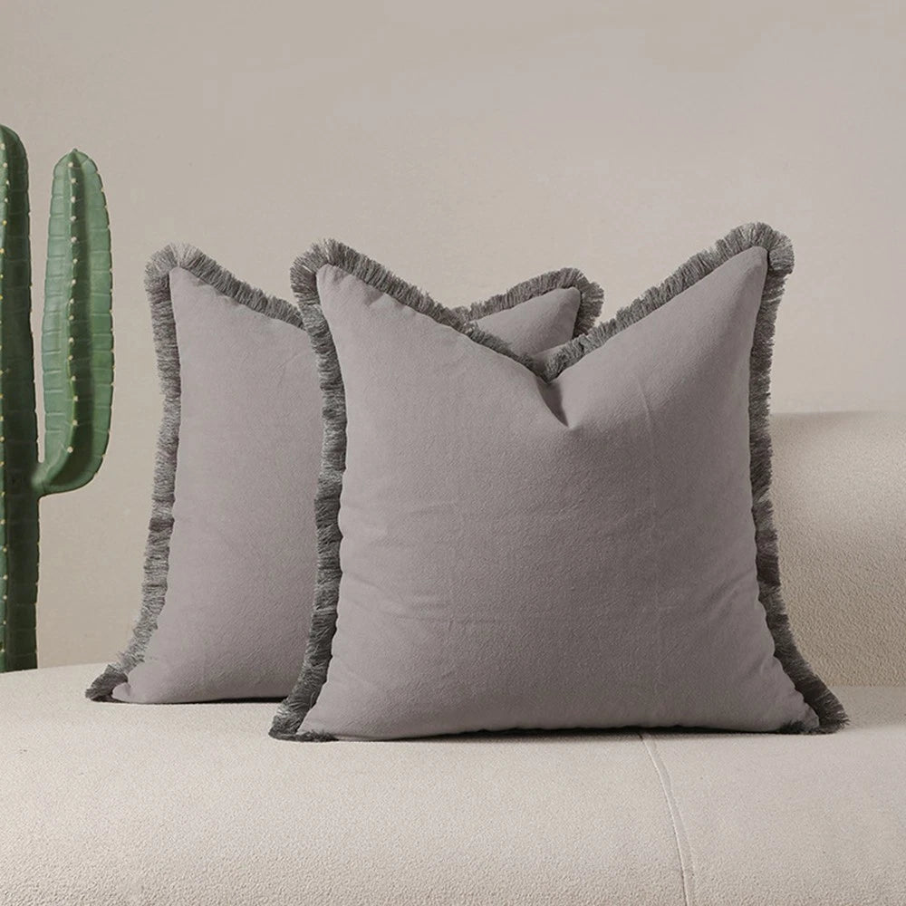 1/2/4Pack Square Home Sofa Decor Pillow Cover Case Cushion Cover Size 45x45cm