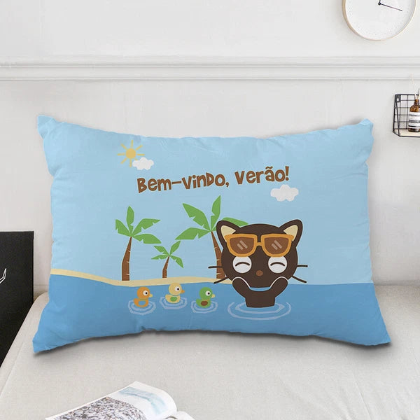 chococat fuzzy Pillowcase Pillow Sofa Decoration Cover Cushion pillowslip new