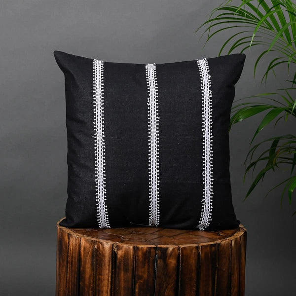 Cotton Pillow Cover Cushion Case Home Sofa Couch Bed Decor Square Covers Set 5