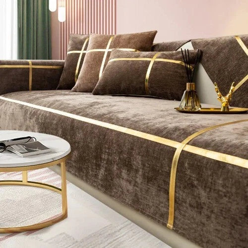Sofa Seat Cushion Covers for Living Room Cushion Chaise Longue Corner L Shape