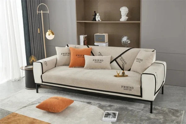 Luxury Sofa Cushion for Living Room Sofas Towel Couch Cover Slipcovers Seat Pad