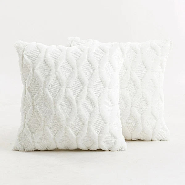 Decorative Throw Pillow Covers Set of 2 for Couch Sofa Living Room 18"x18"
