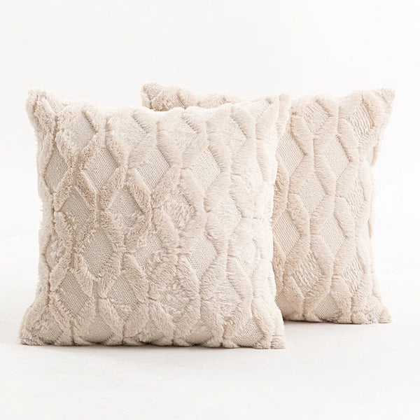 Decorative Throw Pillow Covers Set of 2 for Couch Sofa Living Room 18"x18"