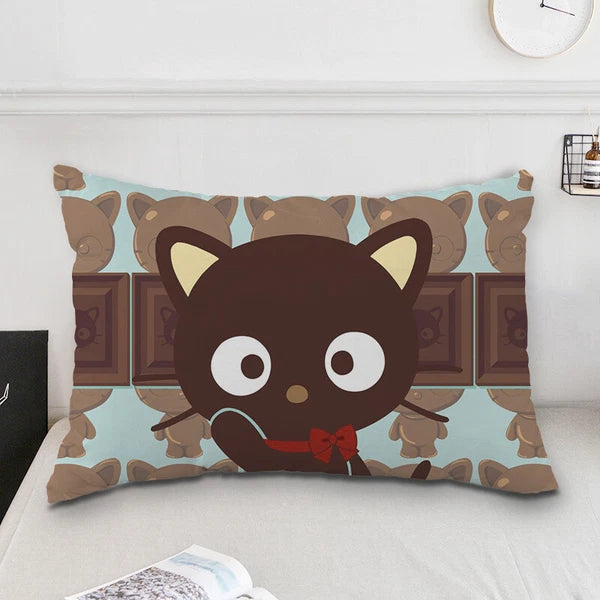 chococat fuzzy Pillowcase Pillow Sofa Decoration Cover Cushion pillowslip new