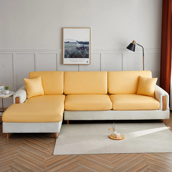 1 2 3 4 Seater PU Leather Sofa Cushion Cover Waterproof Sofa Couch Seat Cover