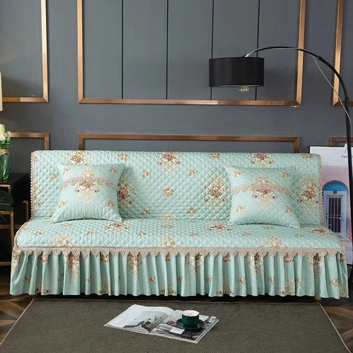 High-end Foldable Sofa Bed Cover Sofa Towel Universal Cover Non-slip Cushion