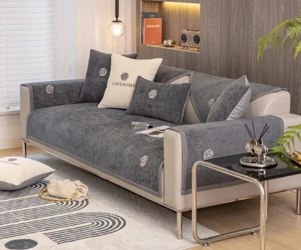 2025 Leather Sofa Cover Seat Cushion Wide Edging Case Couch Cover Sofa Towel