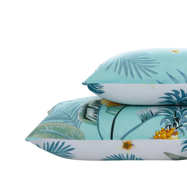Boho Floral Theme Pillowcase Cover Home Sofa Cushion Cover Set of 2 Pillow Cases