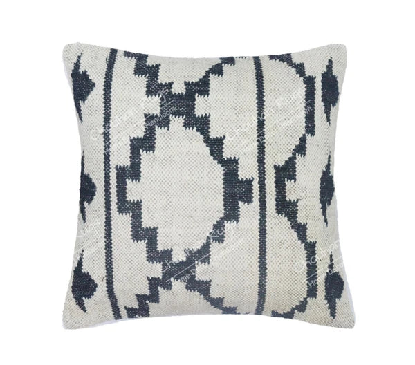 Vintage Handmade 1 Pcs Kilim Cushion Cover 18"x18" Decorative Sofa Pillow Cases