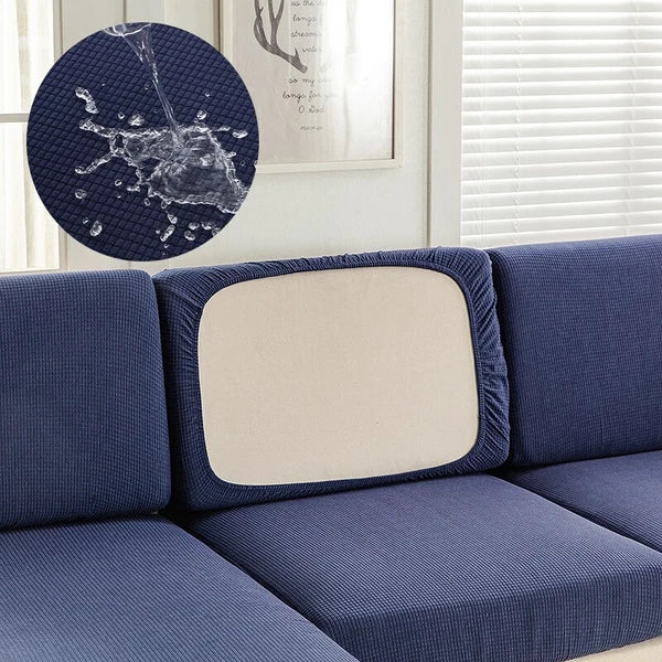 Waterproof Jacquard Sofa Cushion Cover Slipcover For Backrest Stretch Seat Cover