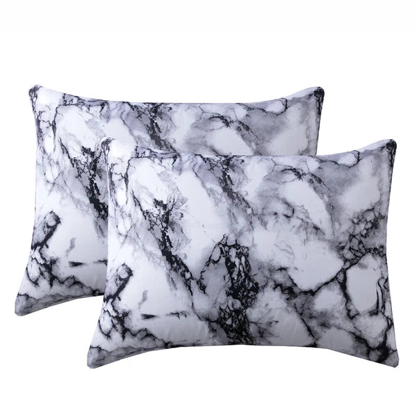 Boho Floral Theme Pillowcase Cover Home Sofa Cushion Cover Set of 2 Pillow Cases
