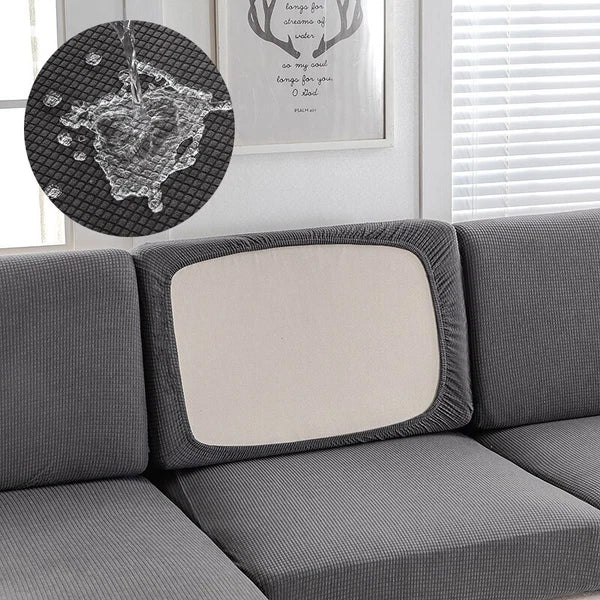 Waterproof Jacquard Sofa Cushion Cover Slipcover For Backrest Stretch Seat Cover