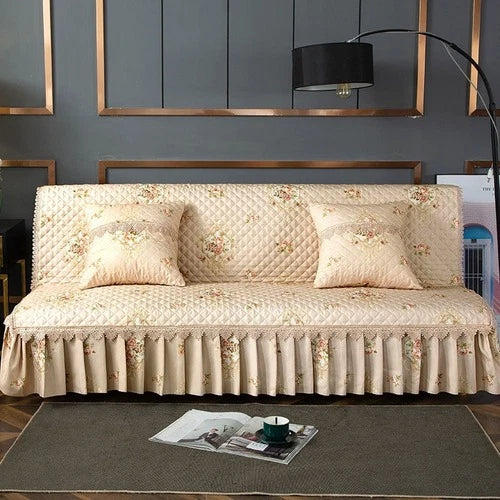 High-end Foldable Sofa Bed Cover Sofa Towel Universal Cover Non-slip Cushion