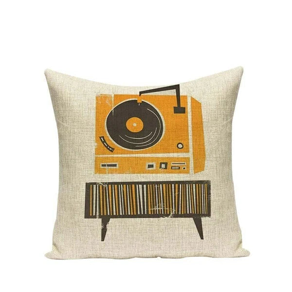 High Quality Cushion Cover Creative Building Car Printed Sofa Bed Chair Home