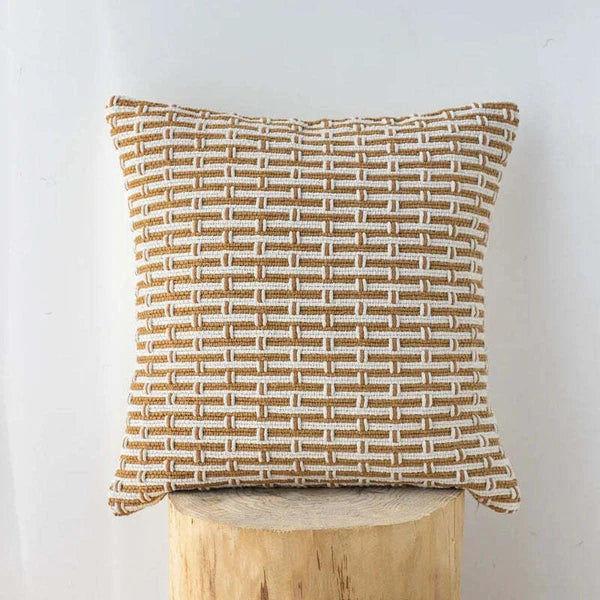 Woven Texture Cushion Cover for Home Sofa Bed Living Room