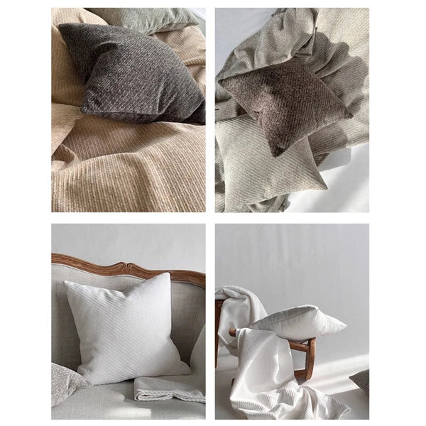 20x20in Vintage Luxury Super Soft Throw Pillow Cover Sofa Bed Cushion Covers