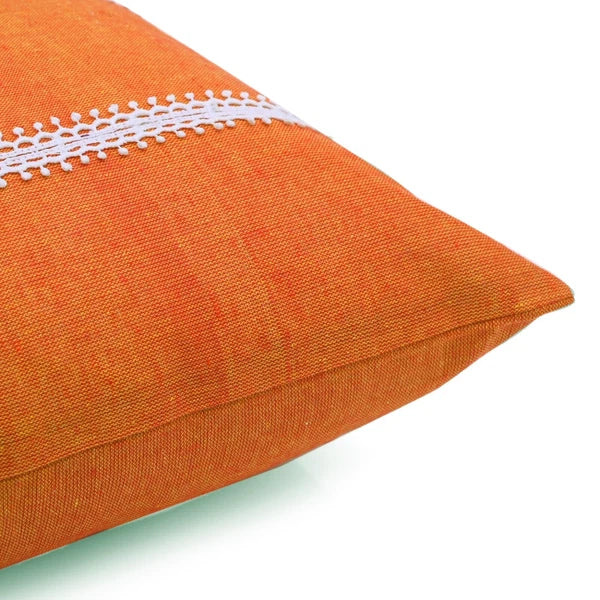 Cotton Pillow Cover Cushion Case Home Sofa Couch Bed Decor Square Covers Set 5