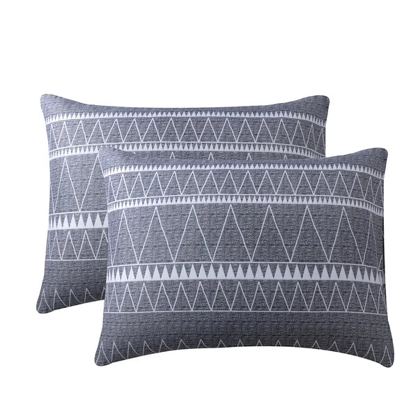Boho Floral Theme Pillowcase Cover Home Sofa Cushion Cover Set of 2 Pillow Cases