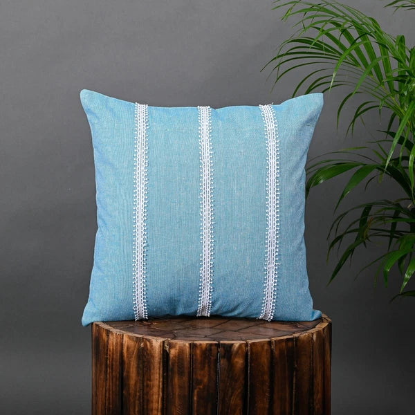 Cotton Pillow Cover Cushion Case Home Sofa Couch Bed Decor Square Covers Set 5