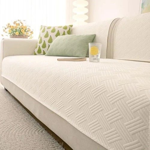 Ice Silk Sofa Seat Cover Nordic Style Universal Sofa Slipcovers for Living Room