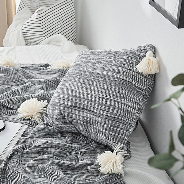 18'' Pillowcase Modern Sofa Bed Car Decor Throw Waist Cushion Covers Pillow Case