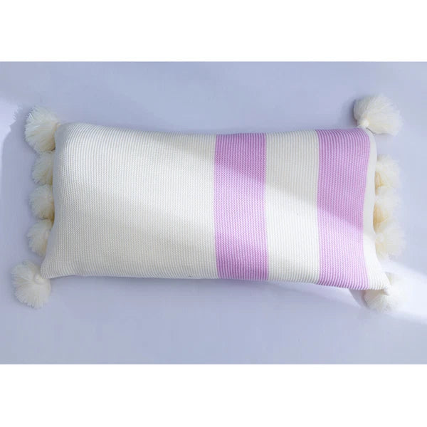 Knitted With Tassel Throw Pillowcase Sofa Office Bed Waist Cushion Pillow Cover