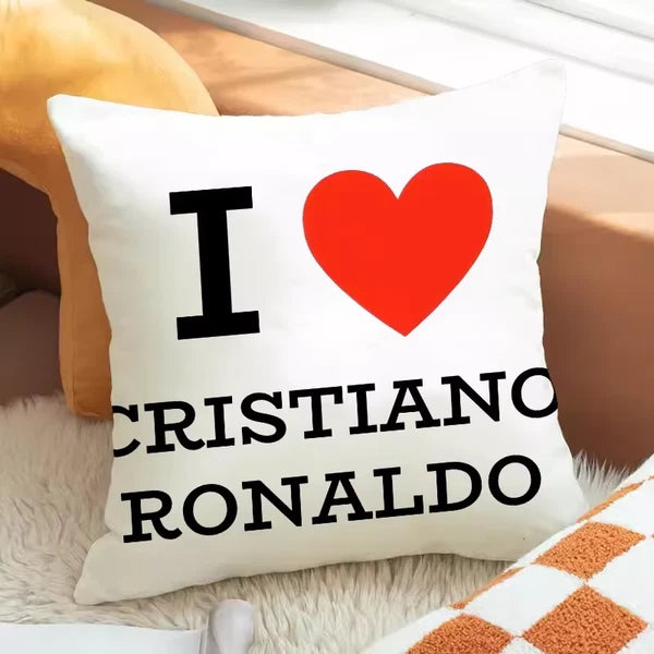 Pillow Covers Decorative CR7 Cushions Cover for Sofa Pilow Cases Pillowcases 50X