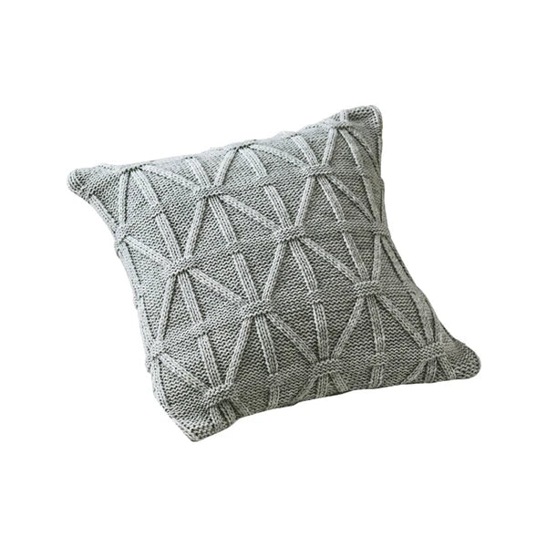 18" Knitted Pillow Case Throw Office Sofa Bed Waist Cushion Cover Pillowcase 1pc