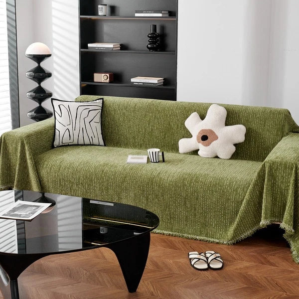 Minimalist four-season universal non-slip all-inclusive sofa blanket