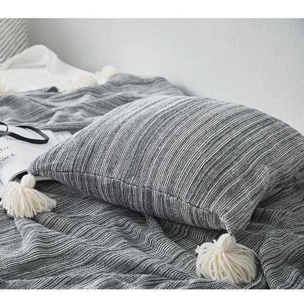 18'' Pillowcase Modern Sofa Bed Car Decor Throw Waist Cushion Covers Pillow Case