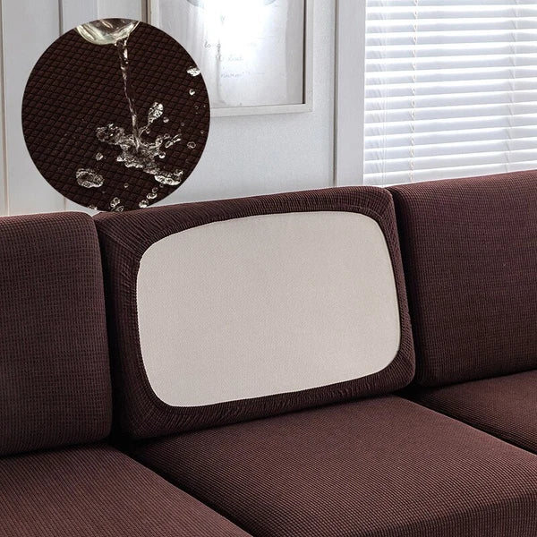 Waterproof Jacquard Sofa Cushion Cover Slipcover For Backrest Stretch Seat Cover