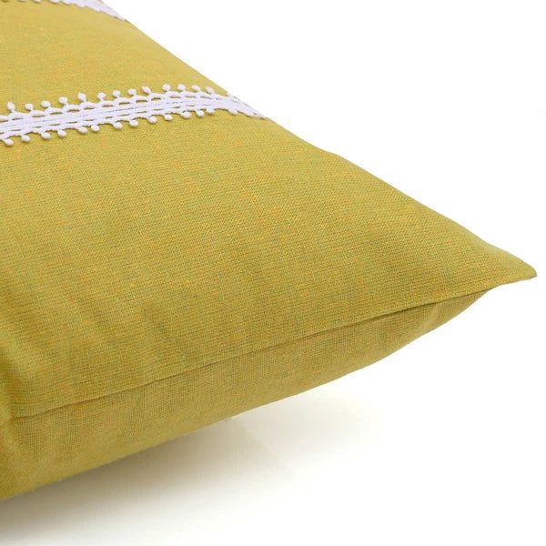 Cotton Pillow Cover Cushion Case Home Sofa Couch Bed Decor Square Covers Set 5