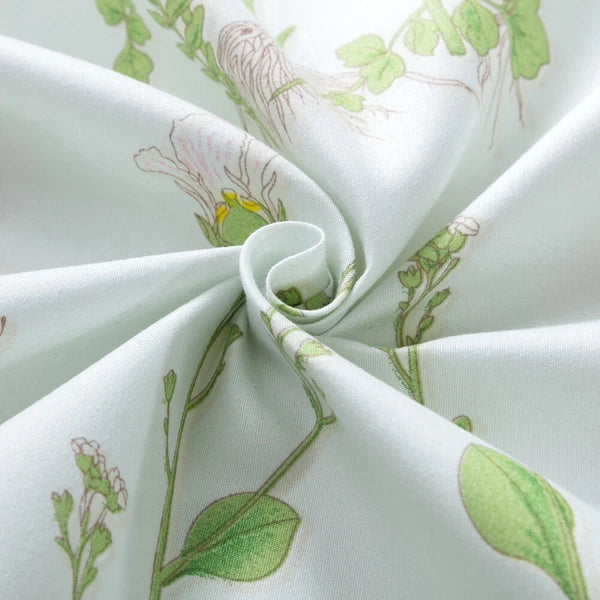 Boho Floral Theme Pillowcase Cover Home Sofa Cushion Cover Set of 2 Pillow Cases