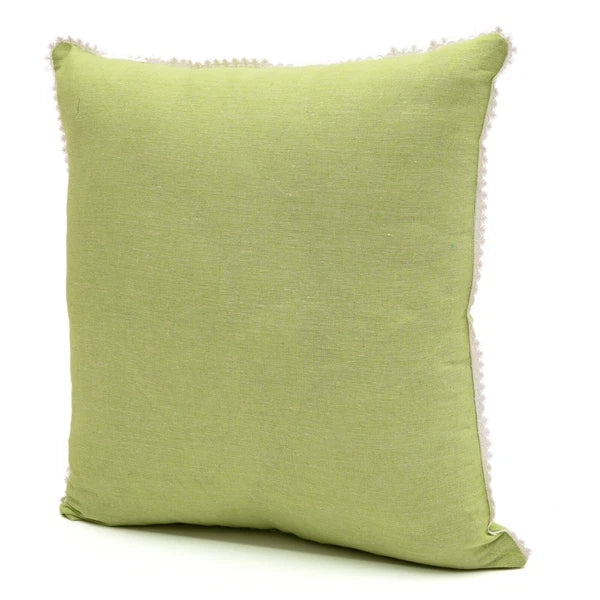 Cotton Cushion Cover Home Sofa Decor Throw Pillow Case Covers Solid with Lace
