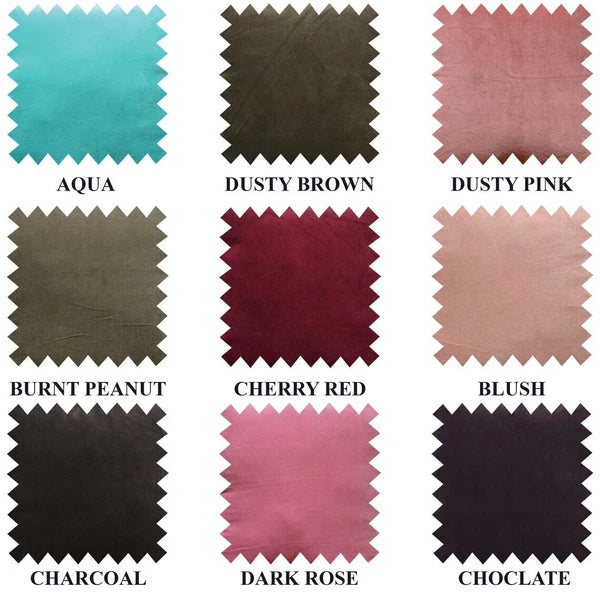Cotton Velvet round chair pad Cushion(same piping) | Round seat pad for chair |