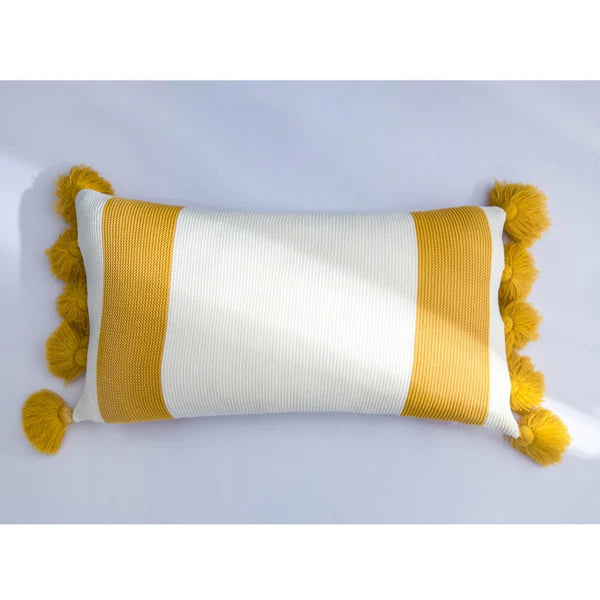 Knitted With Tassel Throw Pillowcase Sofa Office Bed Waist Cushion Pillow Cover