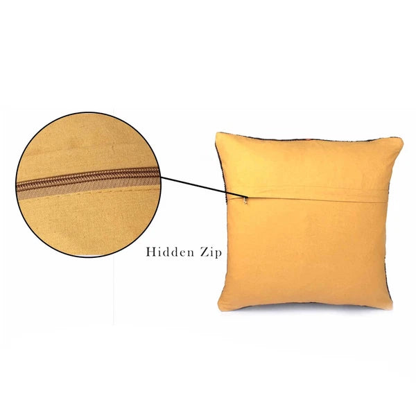 Vintage Handmade 1 Pcs Kilim Cushion Cover 18"x18" Decorative Sofa Pillow Cases