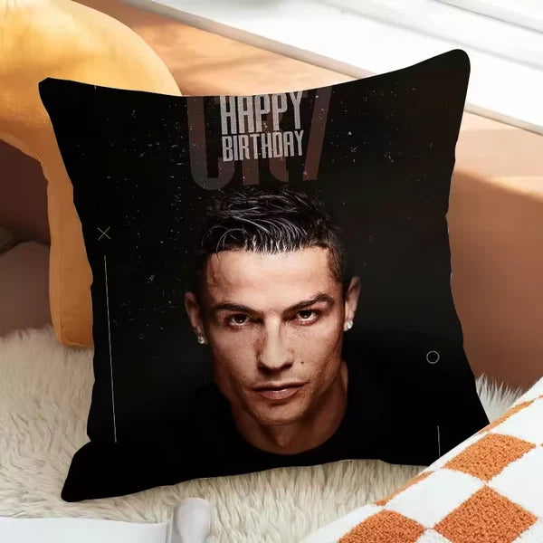Pillow Covers Decorative CR7 Cushions Cover for Sofa Pilow Cases Pillowcases 50X
