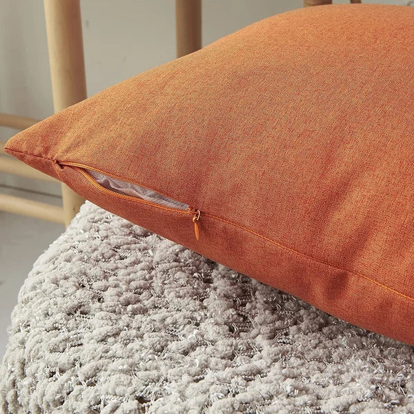 Outdoor Waterproof Cushion Cover Square Pillow Cases for Patio Tent Couch Sofa