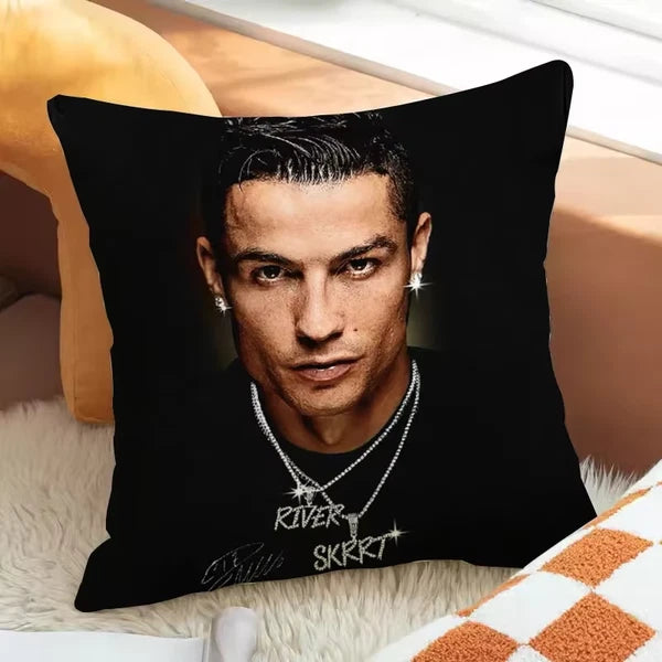 Pillow Covers Decorative CR7 Cushions Cover for Sofa Pilow Cases Pillowcases 50X