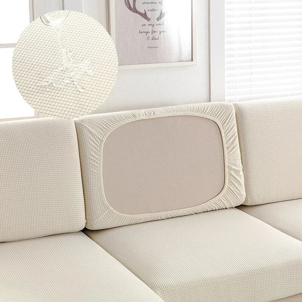 Waterproof Jacquard Sofa Cushion Cover Slipcover For Backrest Stretch Seat Cover
