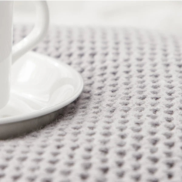 18'' Knitted Pillowcase Buttons Sofa Bed Throw Waist Cushion Covers Home Decor