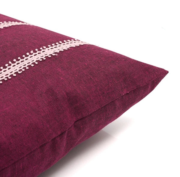 Cushion Case Cotton Pillow Cover Home Sofa Couch Bed Decor Square Covers Set 5