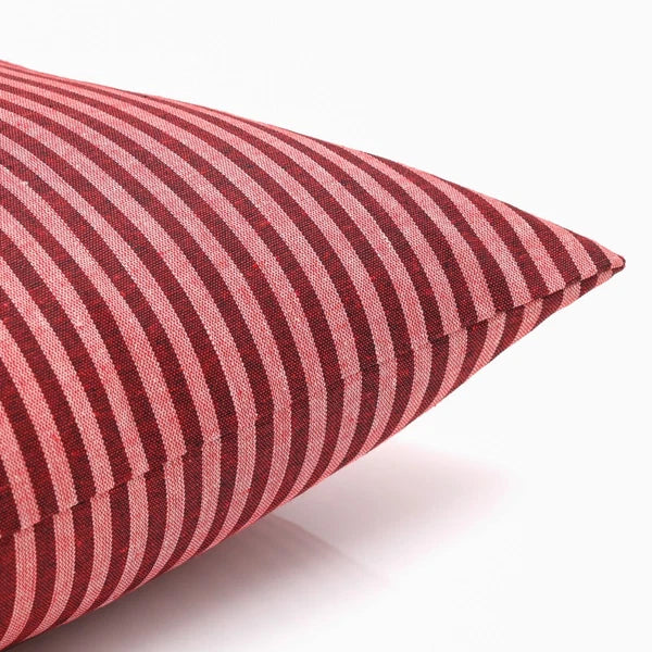Cotton Cushion Covers Throw Pillow Cover Case Striped Home Sofa Decor-Set of 2