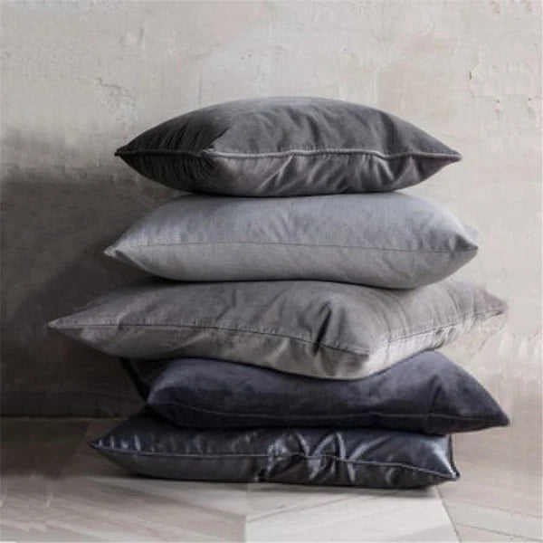 Velvet Pillow Case Waist Throw Cushion Cover Home Office Sofa Chair Bed Decor