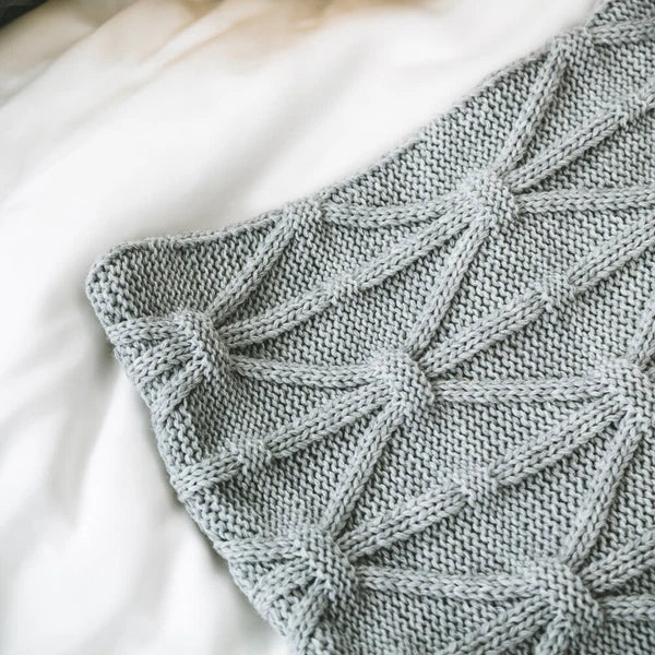 1PC Gray Knitted Sofa Bed Pillowcase Cover Waist Throw Cushions Cover Home Decor