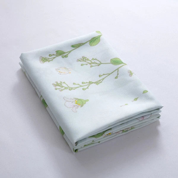 Boho Floral Theme Pillowcase Cover Home Sofa Cushion Cover Set of 2 Pillow Cases